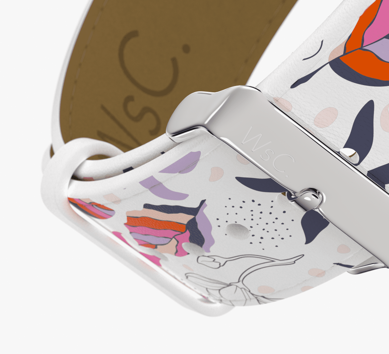 WsC® Print Collection – Lilies Apple Watch Strap