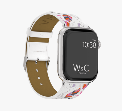 WsC® Print Collection – Lilies Apple Watch Strap