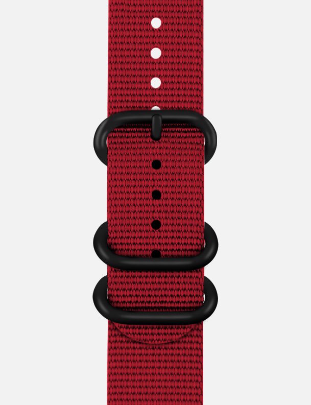 WsC® Tactical – Deep Red Apple Watch Strap