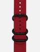 WsC® Tactical – Deep Red Apple Watch Strap