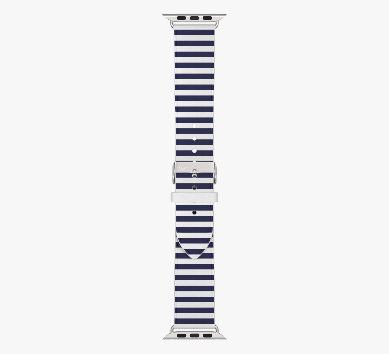 WsC® Print Collection – Navy Stripes Apple Watch Strap