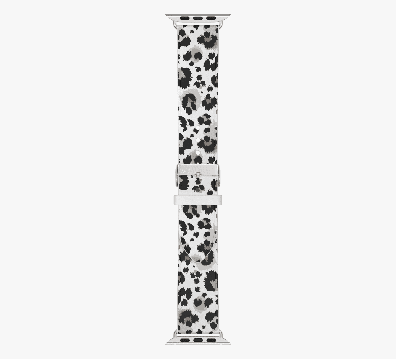 WsC® Print Collection – Snow Leopard Apple Watch Strap