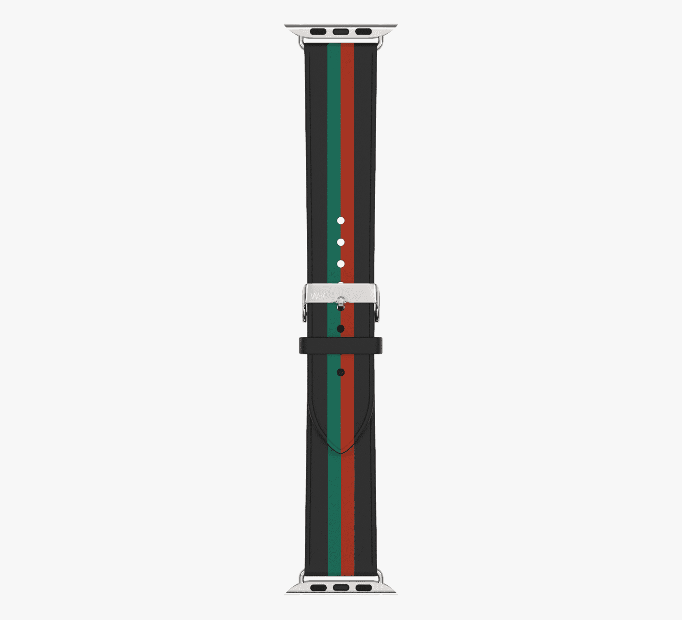 WsC® Print Collection – Verde & Rosso Apple Watch Strap
