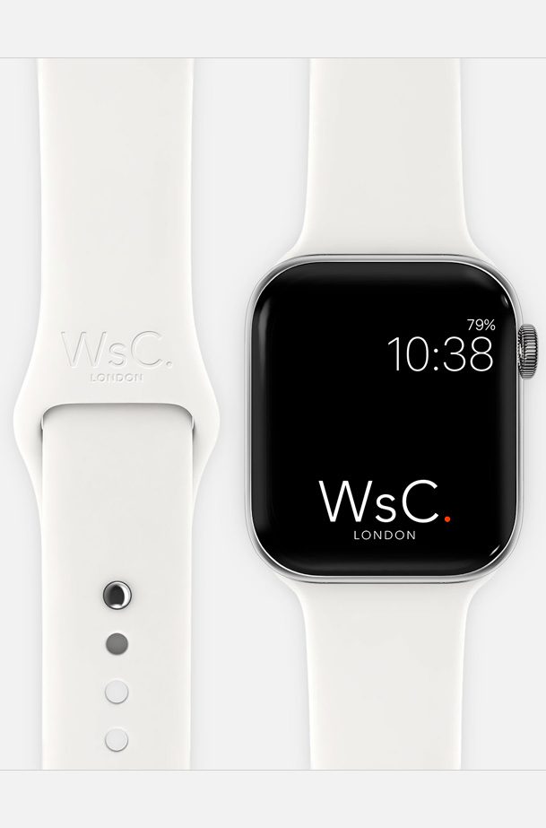 WsC® Apple Watch Sport Band – White