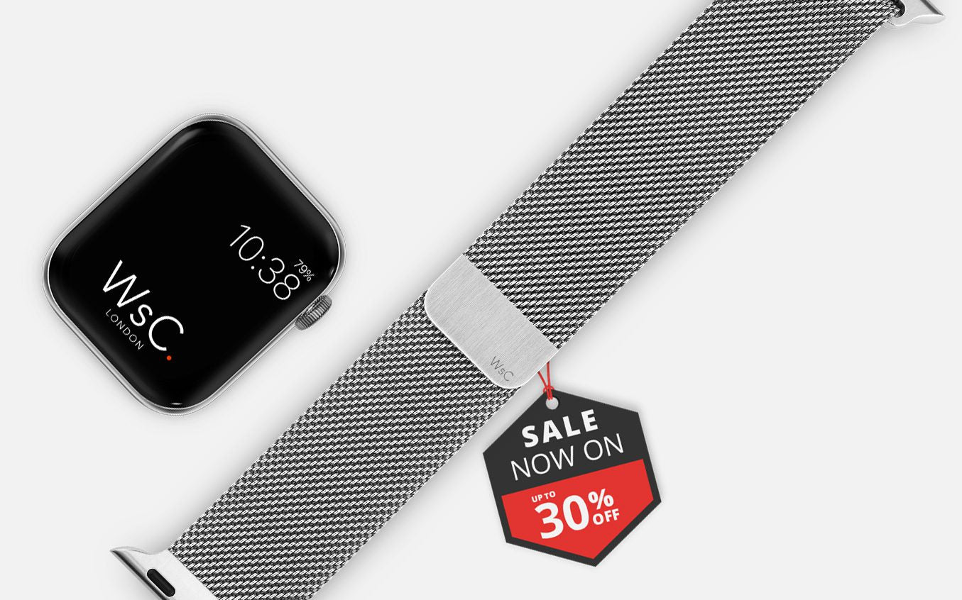 Milanese Loop Apple Watch Straps.
