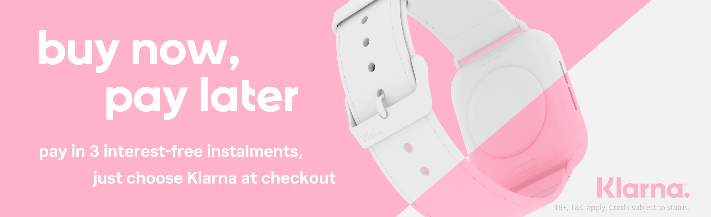 Pay later with Klarna