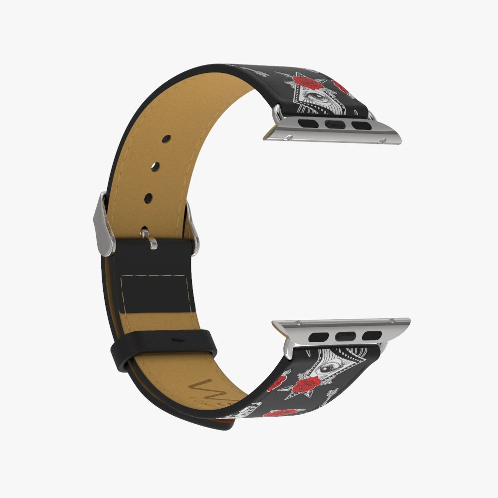 WsC® Print Collection – Ancient Roses Apple Watch Strap - view 1