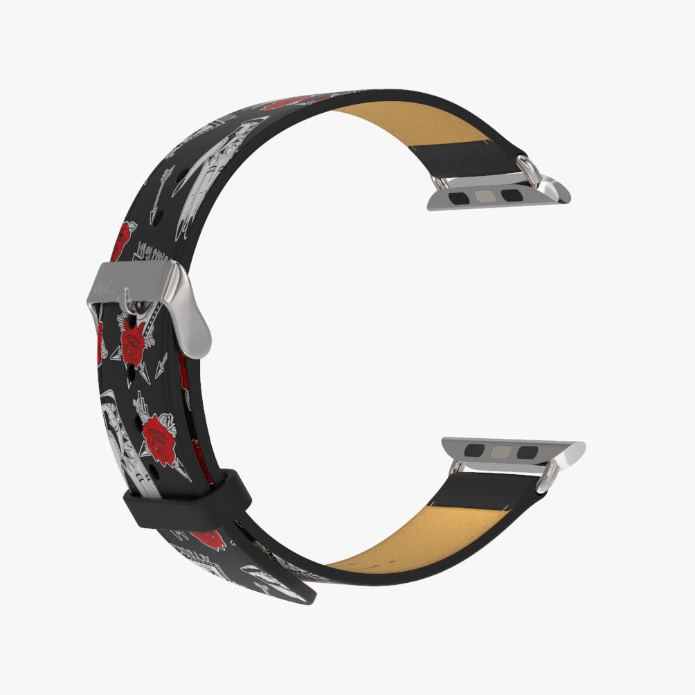 WsC® Print Collection – Ancient Roses Apple Watch Strap - view 9
