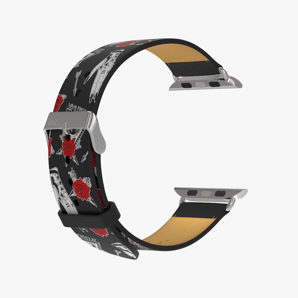 WsC® Print Collection – Ancient Roses Apple Watch Strap - view 10