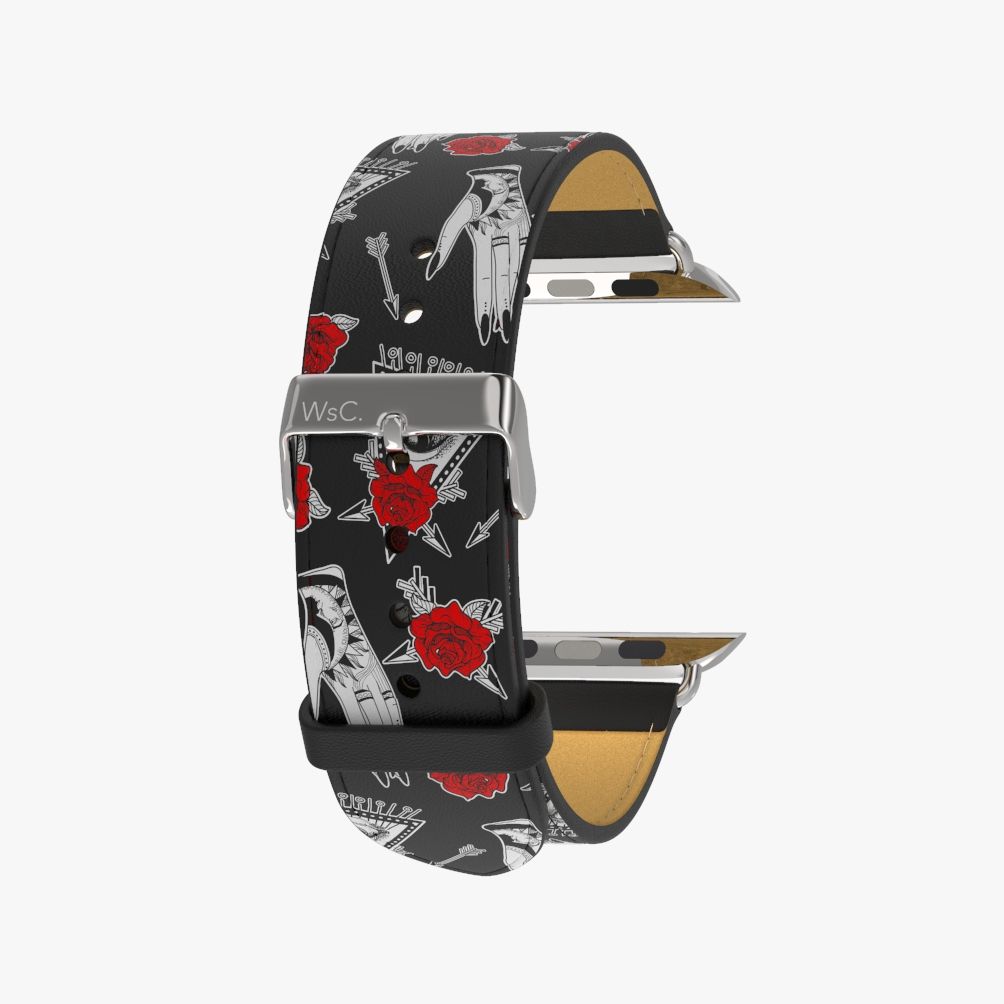 WsC® Print Collection – Ancient Roses Apple Watch Strap - view 13