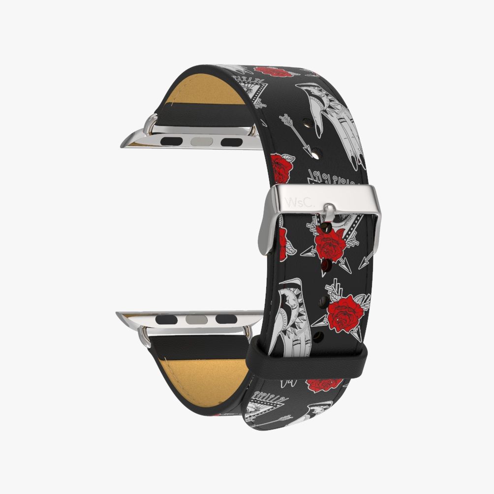 WsC® Print Collection – Ancient Roses Apple Watch Strap - view 17