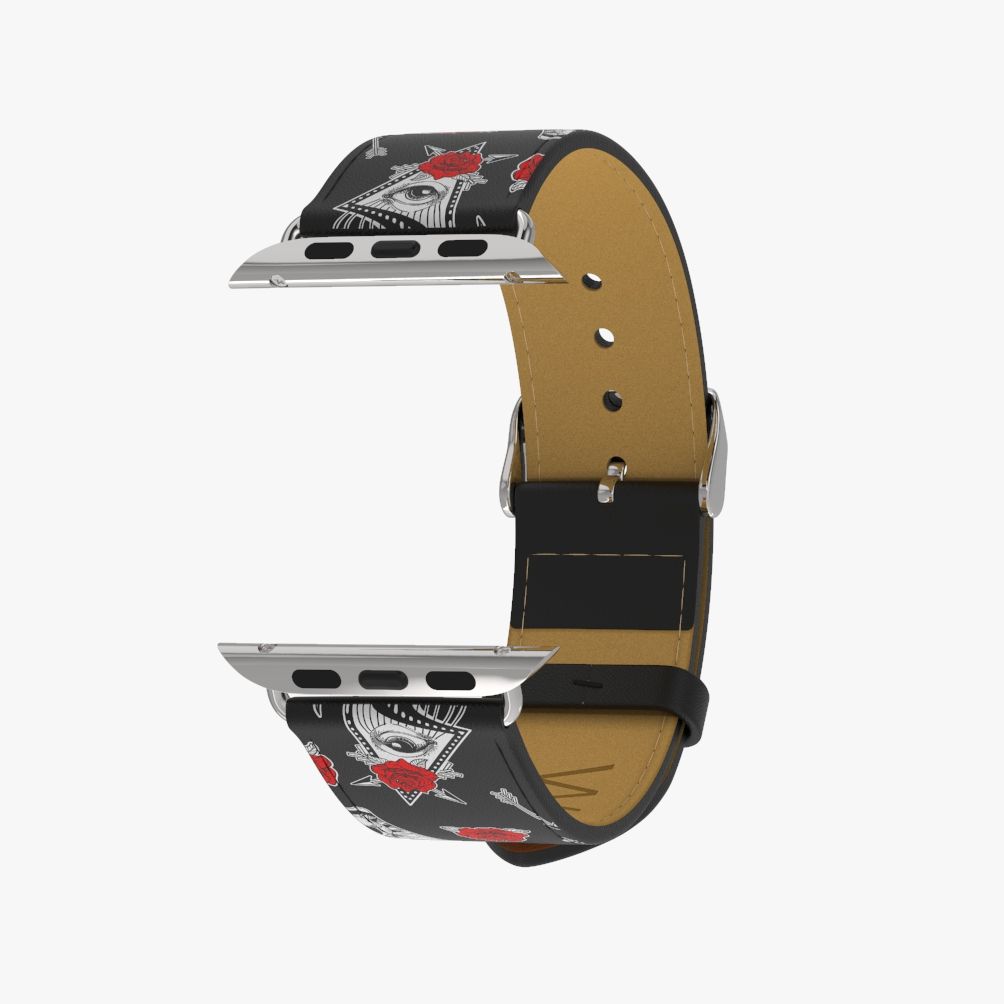 WsC® Print Collection – Ancient Roses Apple Watch Strap - view 30