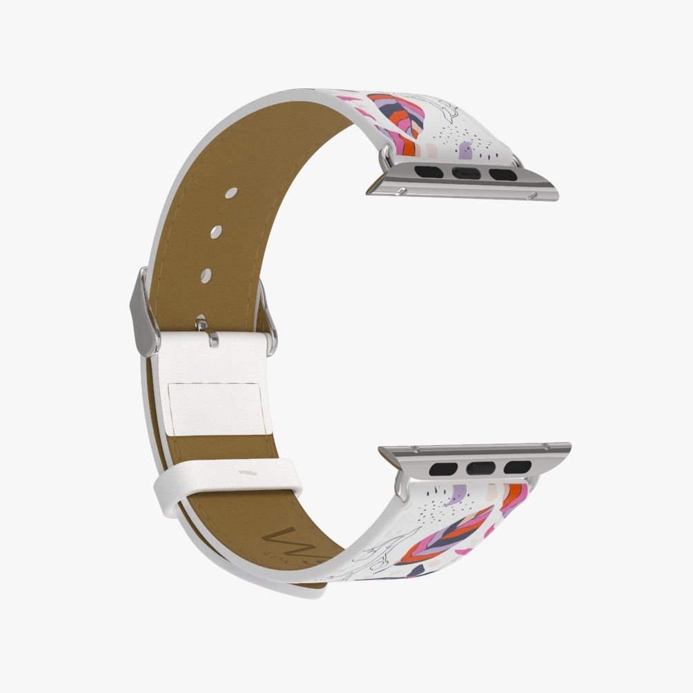 WsC® Print Collection – Lilies Apple Watch Strap - view 1