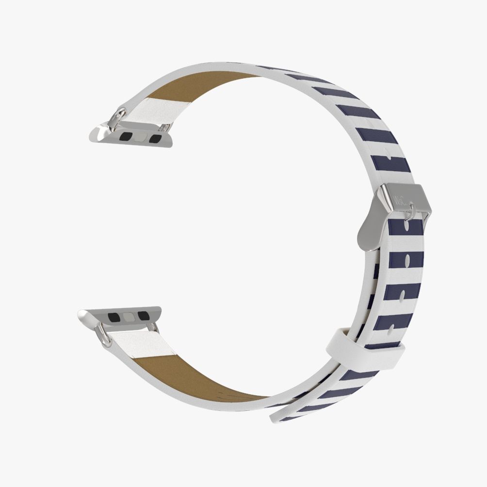 WsC® Print Collection – Navy Stripes Apple Watch Strap - view 21