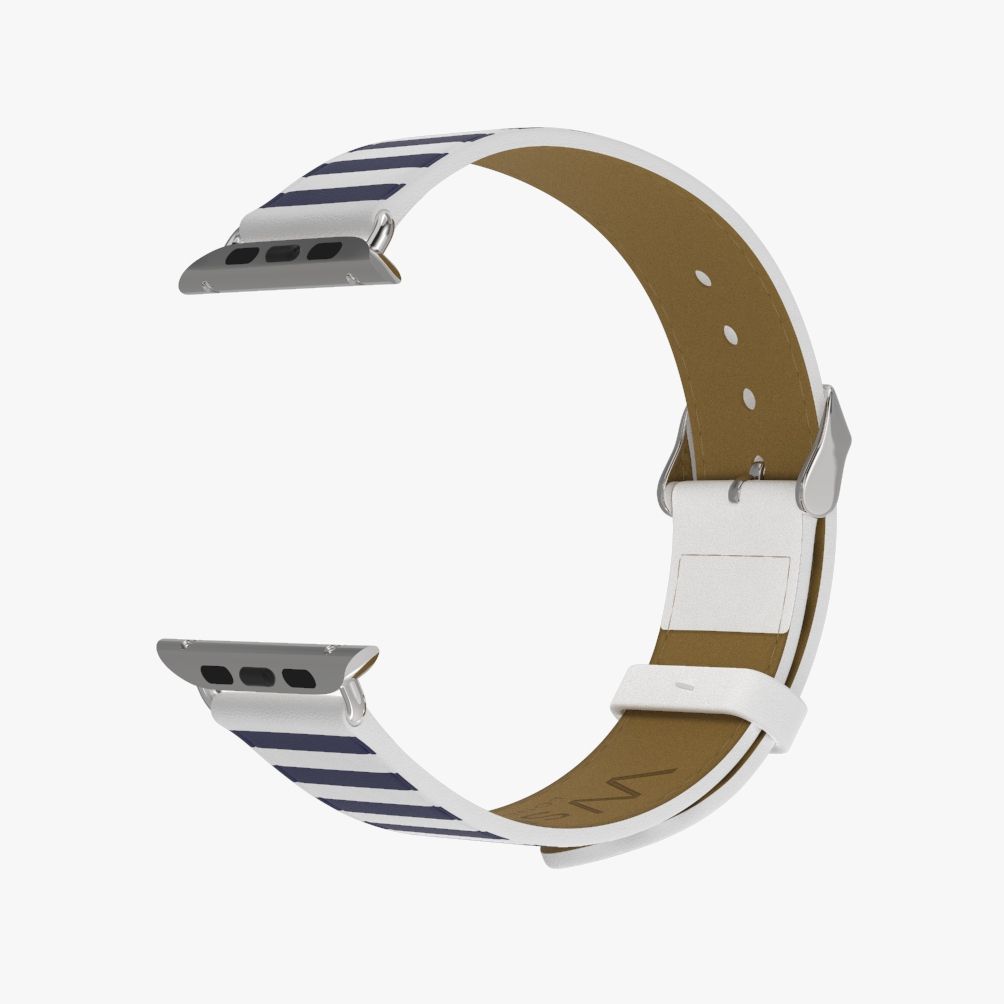 WsC® Print Collection – Navy Stripes Apple Watch Strap - view 27