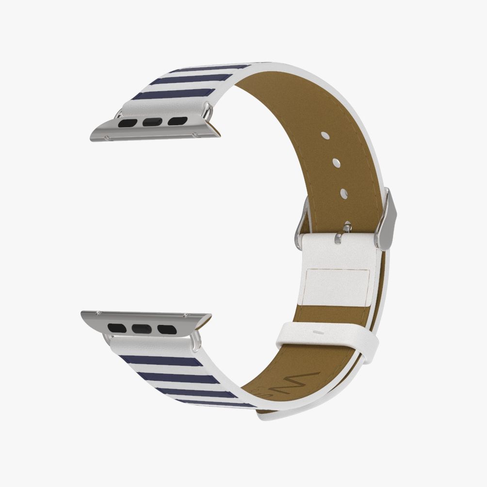 WsC® Print Collection – Navy Stripes Apple Watch Strap - view 28