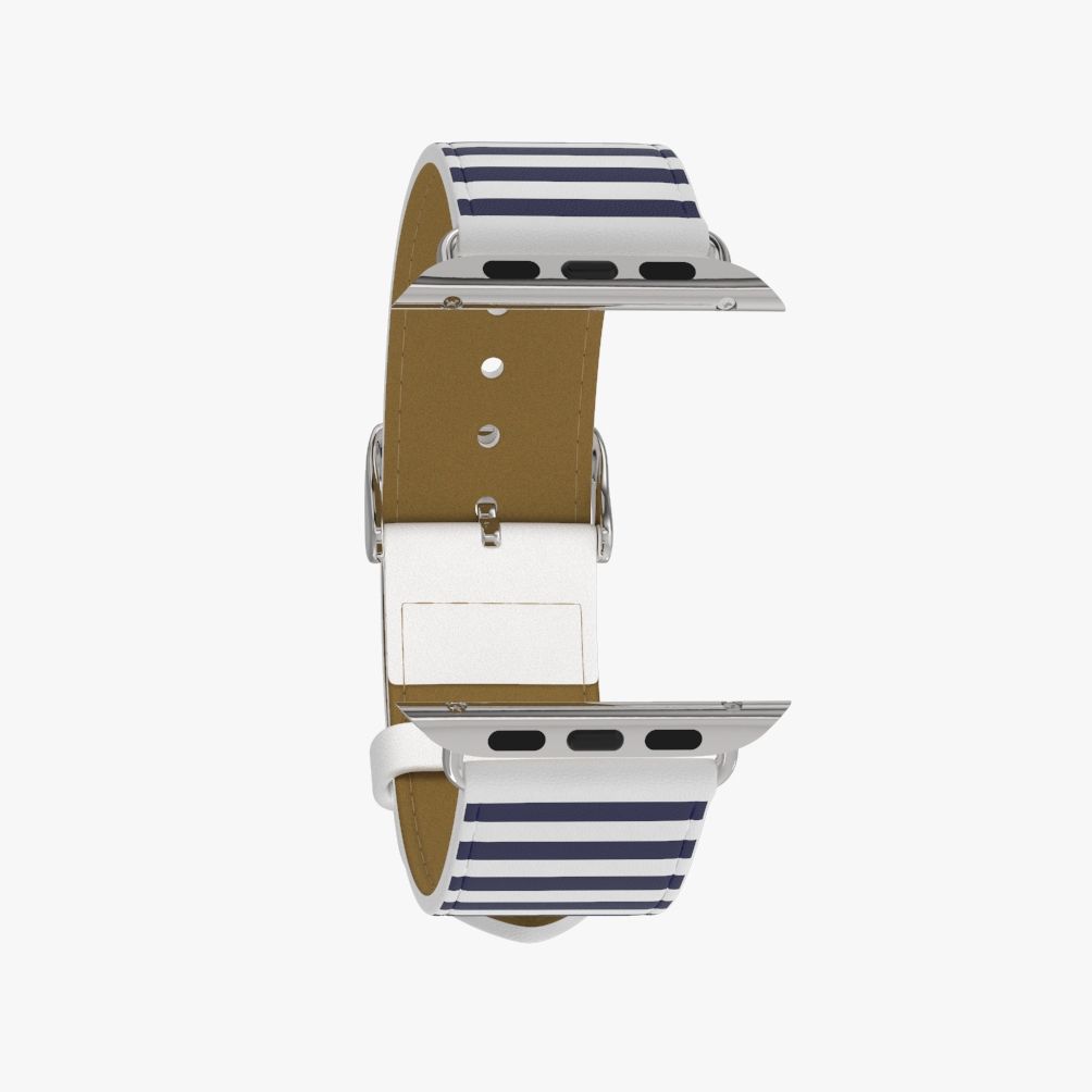 WsC® Print Collection – Navy Stripes Apple Watch Strap - view 33