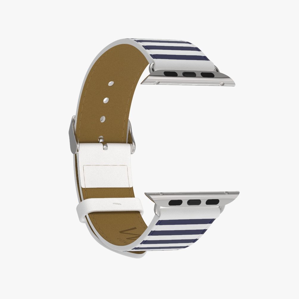 WsC® Print Collection – Navy Stripes Apple Watch Strap - view 35
