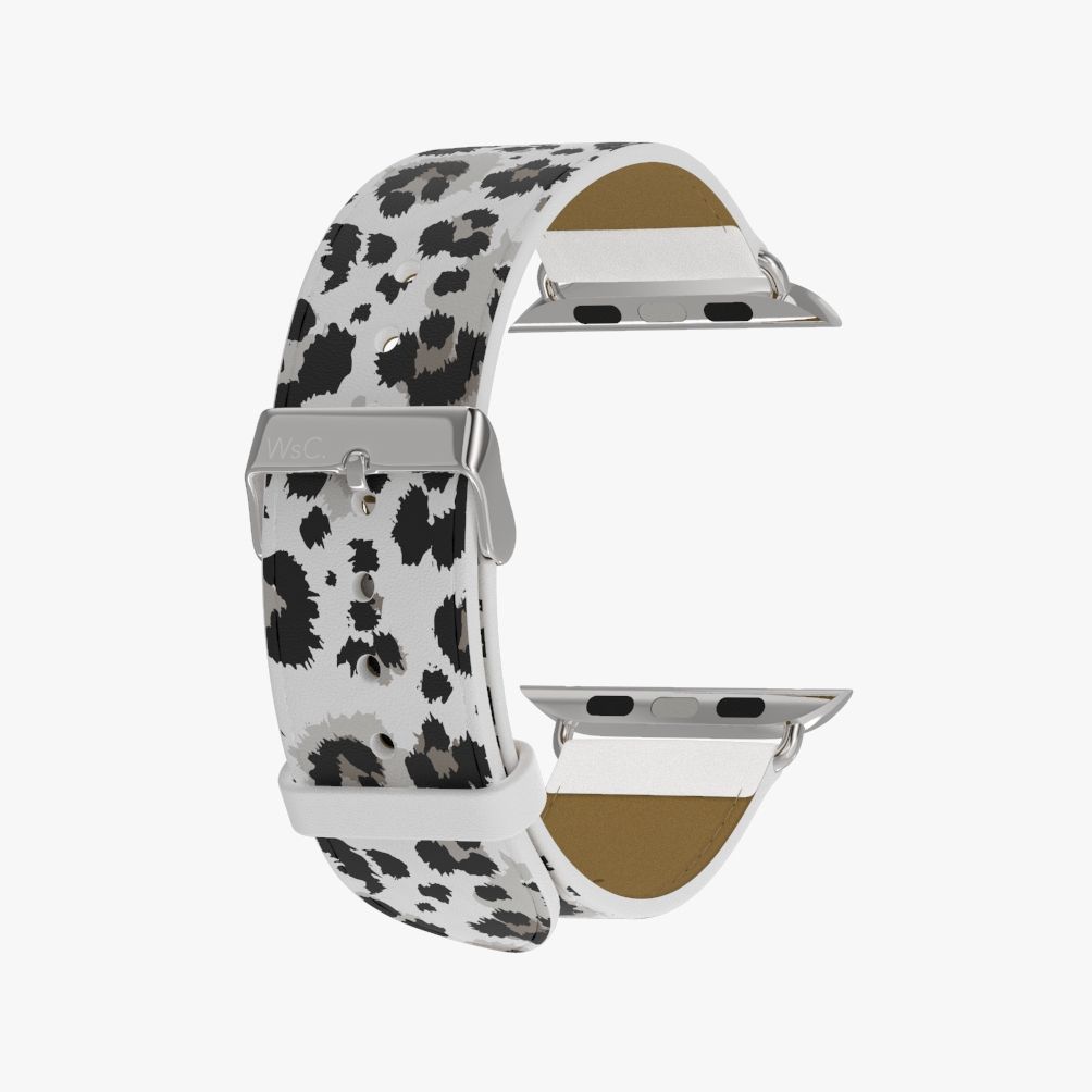 WsC® Print Collection – Snow Leopard Apple Watch Strap - view 12