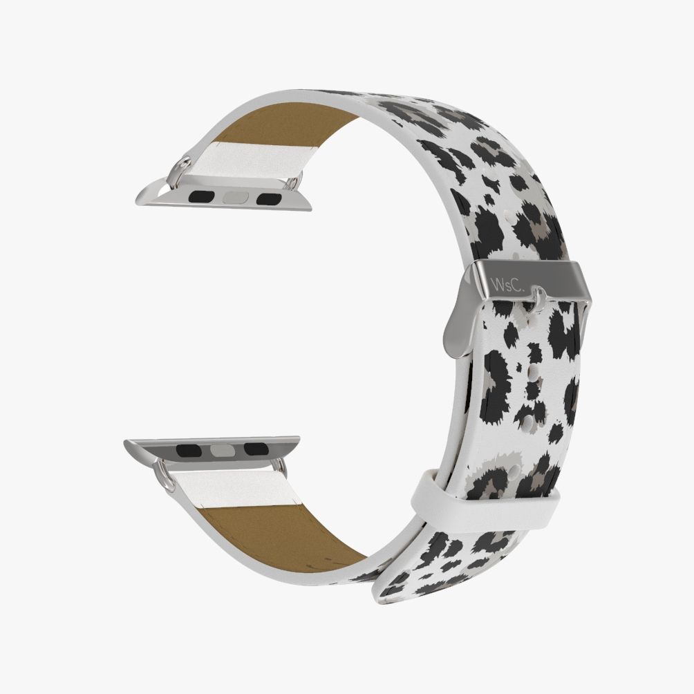WsC® Print Collection – Snow Leopard Apple Watch Strap - view 19