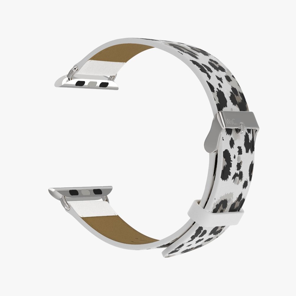 WsC® Print Collection – Snow Leopard Apple Watch Strap - view 20