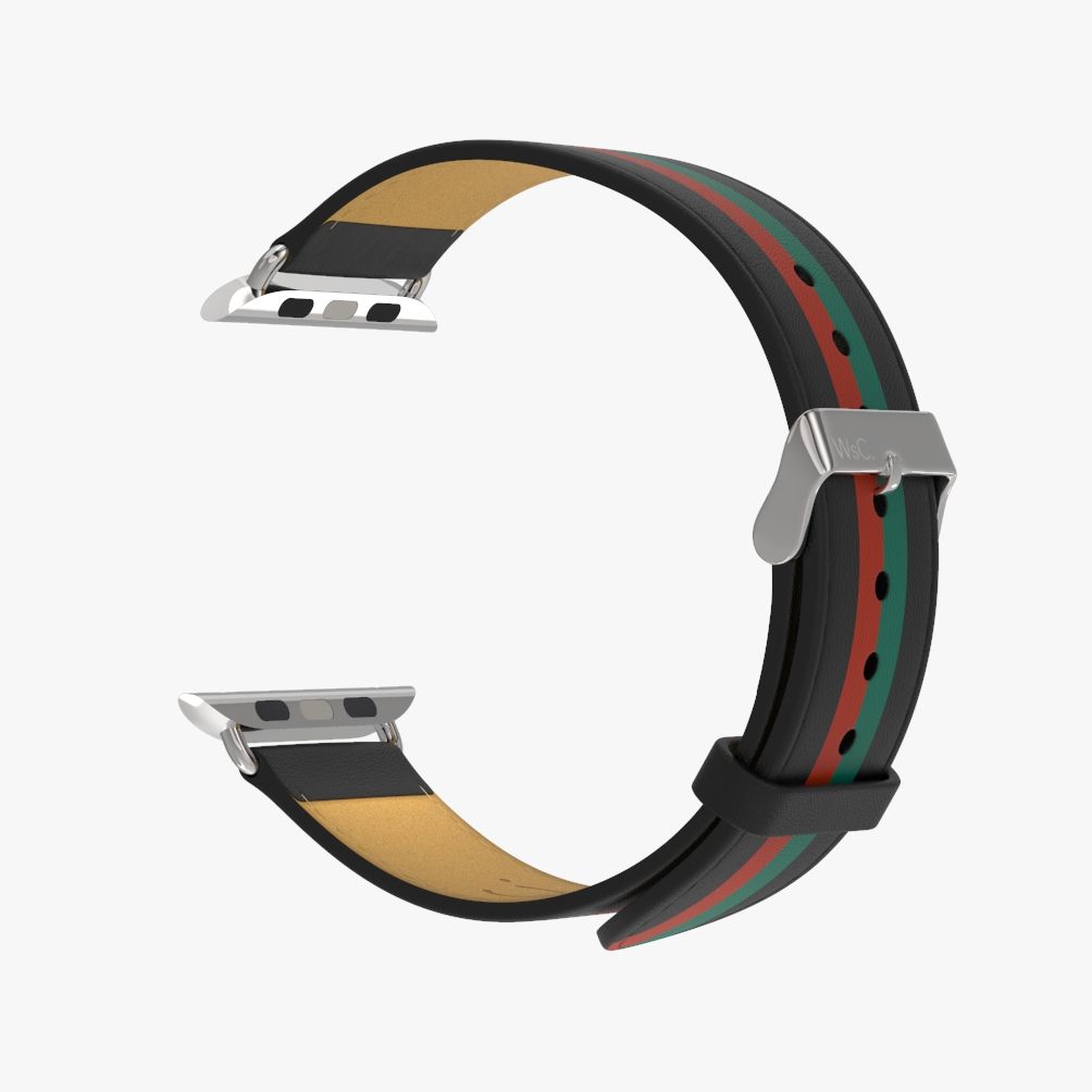 WsC® Print Collection – Verde & Rosso Apple Watch Strap - view 20
