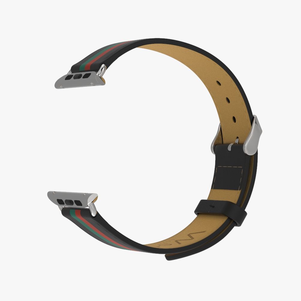 WsC® Print Collection – Verde & Rosso Apple Watch Strap - view 26