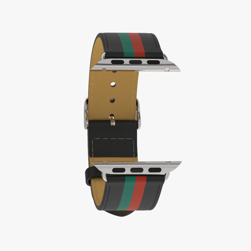 WsC® Print Collection – Verde & Rosso Apple Watch Strap - view 33