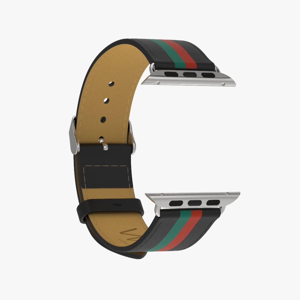 WsC® Print Collection – Verde & Rosso Apple Watch Strap - view 35