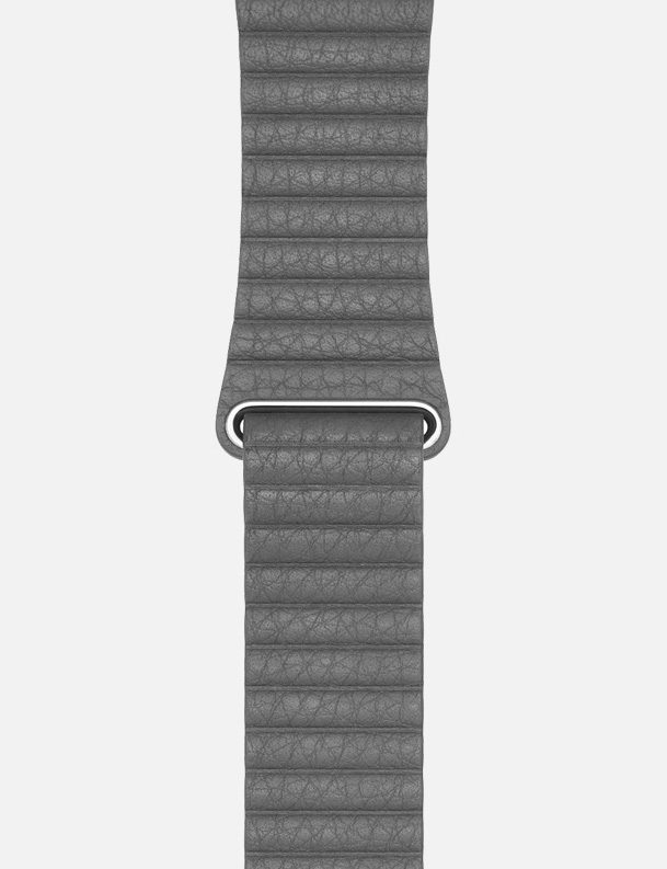 GreWsC Leather Loop Apple Watch Strap Without Face