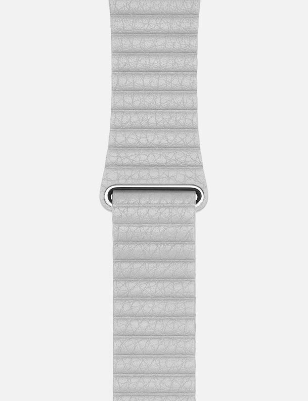 Stone WsC Leather Loop Apple Watch Strap Without Face