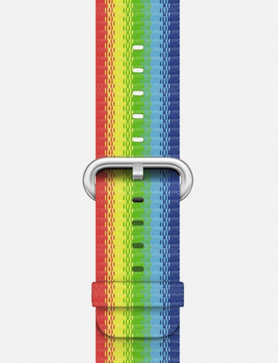 Pride Woven Nylon Apple Watch Strap