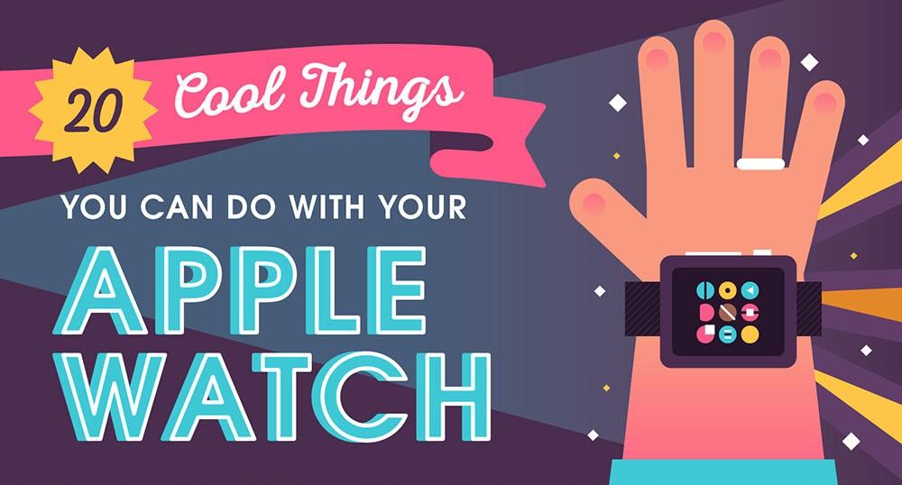 Cool apple best sale watch things