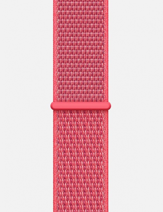 Nylon Velcro Sport Loop Apple Watch Strap Flamingo Pink
