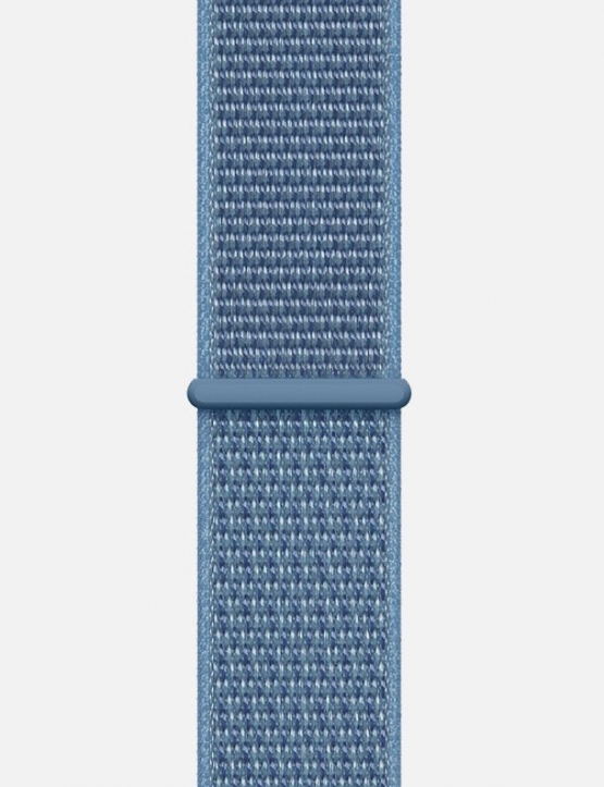 Nylon Velcro Sport Loop Apple Watch Strap Pacific Blue