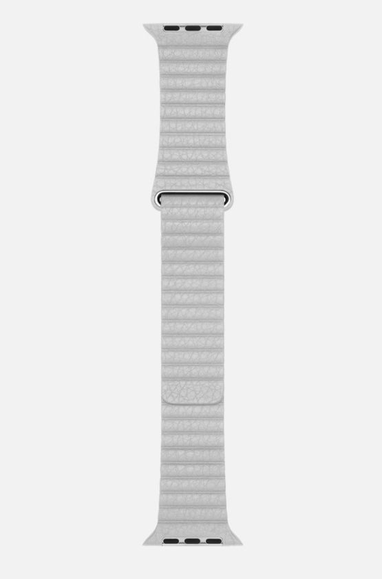 Stone WsC Leather Loop Apple Strap Face