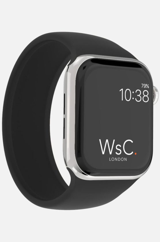 Silicone Solo Loop Apple Watch Black Category