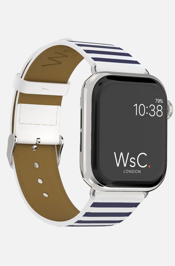 Apple watch navy online and gold