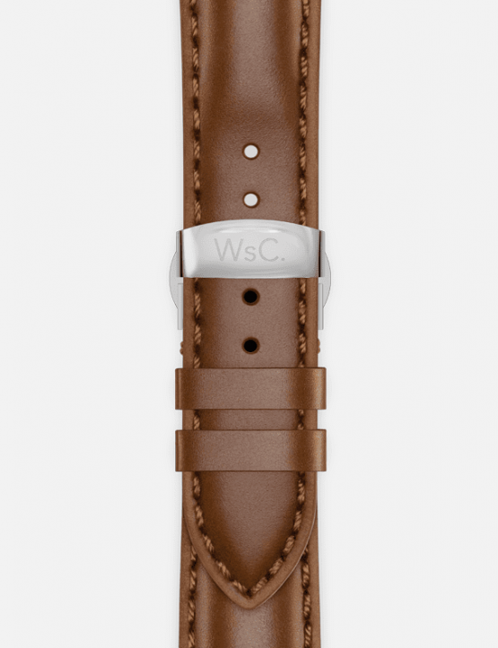 WsC Defiant Light Brown Apple Watch Strap