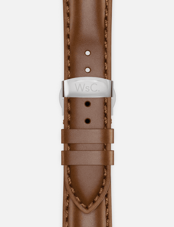 WsC® Defiant Light Brown Apple Watch Strap The Watch Strap Co.