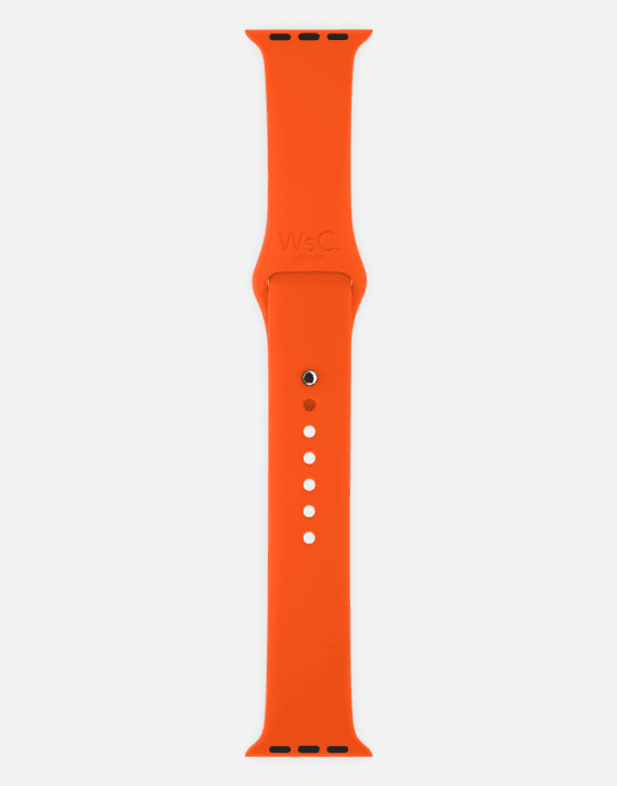 Apple Watch Sport Band Orange Long