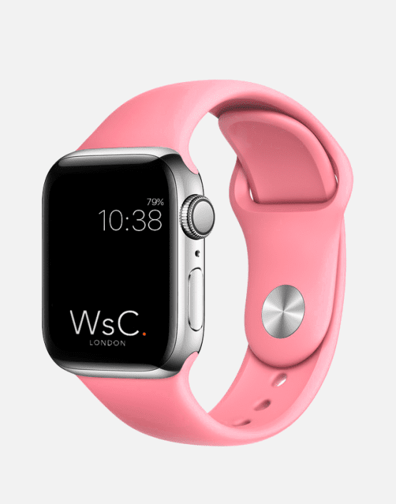 Apple Watch Sport Band Pink Round