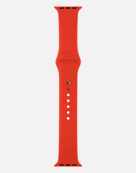 Apple Watch Sport Band Red Long