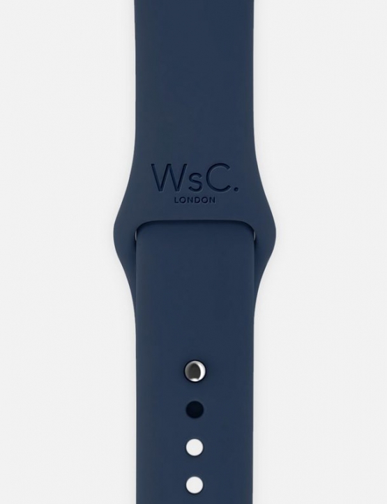 Blue WsC Apple Watch Sport Band