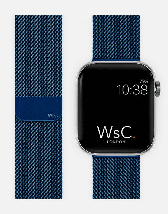 WsC Mesh Loop Blue With Face