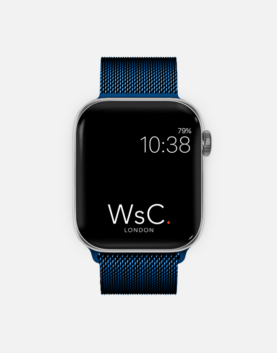 WsC Mesh Loop Blue With Face Curved
