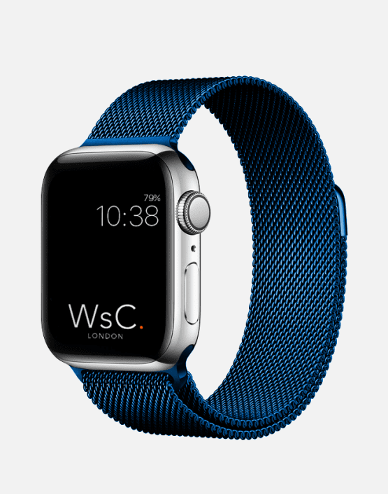 WsC Mesh Loop Blue With Face Curved Side