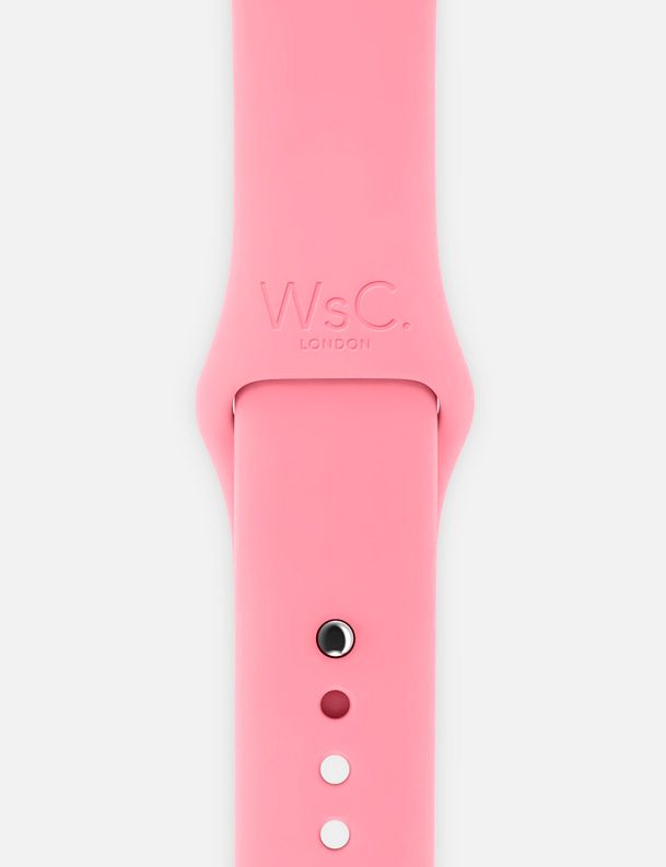 Pink WsC Apple Watch Sport Band