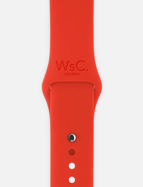 Red WsC Apple Watch Sport Band