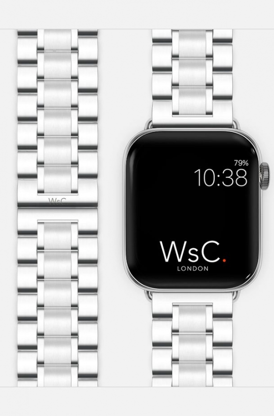 WsC Fury Apple Watch Strap - Silver